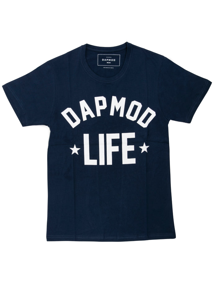 T SHIRT DAPMOD LIFE BLUE